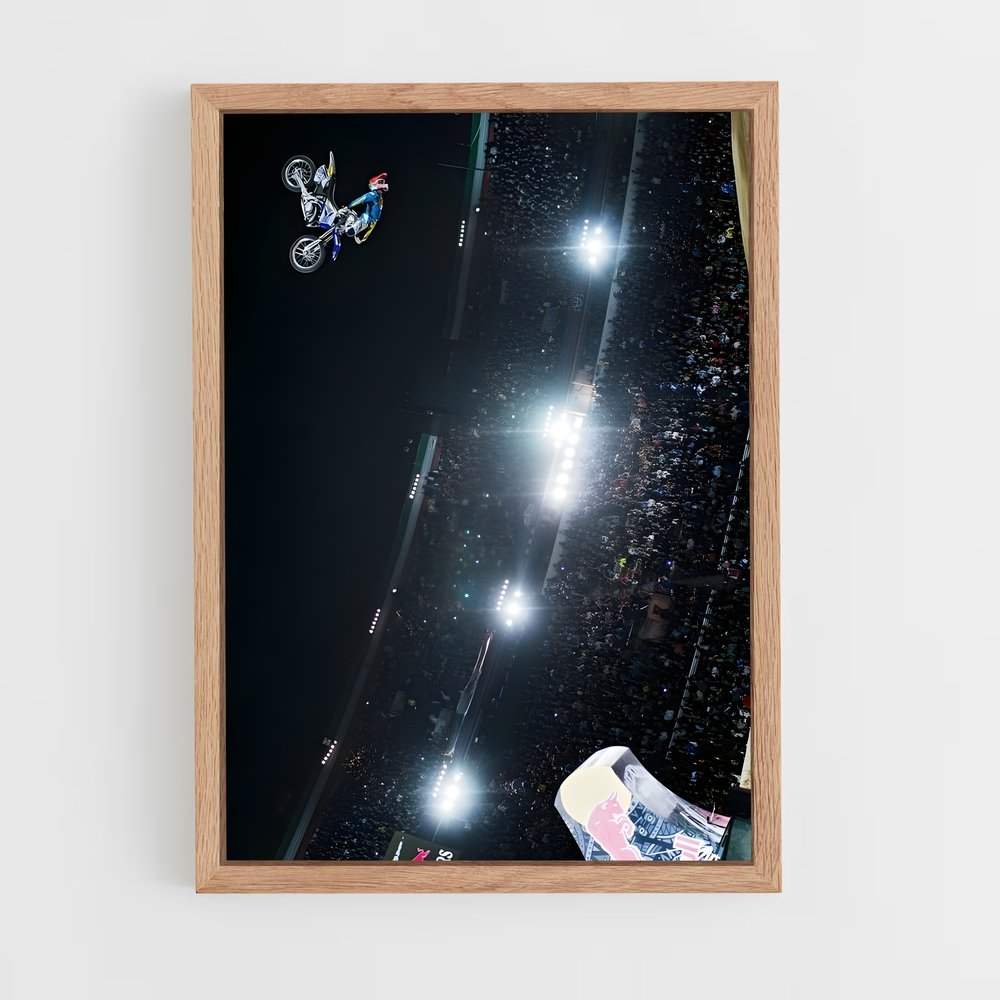 Poster Red bull freestyle – affiche Motocross freestyle (vue 4)